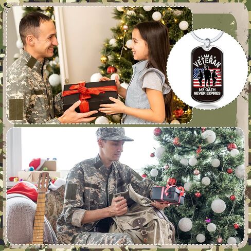 Veterans Army Keychain Gifts for Men Military Keychain Gifts Accessories for Soldier Veteran Heroes Party Supplies in Saudi Arabia