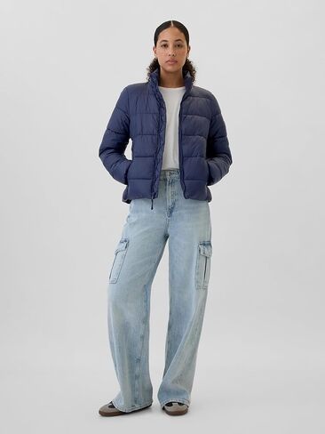 GAP Women's Logo Lightweight Puffer Jacket in Kuwait