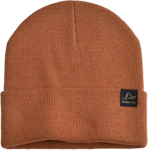 SOMALER Beanie for Women Men Unisex Cuffed Knit Beanie Winter Hats for Womens Mens Beanies Skull Cap in Saudi Arabia