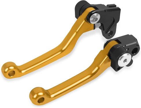 HAONEL Short Brake Clutch Lever Sets CNC Aluminum Compatible with Kawasaki KX250F 2013-2018/KX450F 2013-2018/KX250 2019-2020 2 Finger Levers Motorcycle Accessories in Saudi Arabia