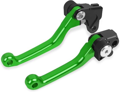 HAONEL Short Brake Clutch Lever Sets CNC Aluminum Compatible with Kawasaki KX250F 2013-2018/KX450F 2013-2018/KX250 2019-2020 2 Finger Levers Motorcycle Accessories in Saudi Arabia