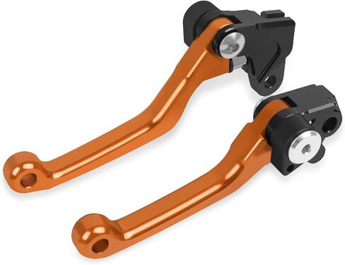 HAONEL Short Brake Clutch Lever Sets CNC Aluminum Compatible with Kawasaki KX250F 2013-2018/KX450F 2013-2018/KX250 2019-2020 2 Finger Levers Motorcycle Accessories in Saudi Arabia