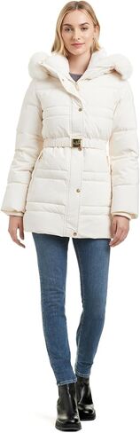 kate spade new york Women's Short Belted Puffer Jacket in Saudi Arabia