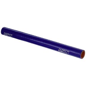 HPS HTST-075-BLUE Silicone High Temperature 4-ply Reinforced Tube Coupler Hose, 100 PSI Maximum Pressure, 12" Length, 3/4" ID, Blue