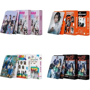 4Pcak/220Pcs NewJeans Photocards Lomo Cards Set Kpop New Jeans Album Photo Cards Fans Merchandise