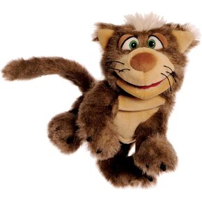 Living Puppets 17-Inch Lion Hand Puppet - Fine European Design, Ultra-Soft and Cuddly, Promotes Child Development, Safety Certified, Teacher-Recommended for Boys and Girls