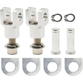 Motorcycle Foot Pegs Support Mount Footrest Mounting Kit Replacement for Harley FX Softail FXST FXR Low Rider Custom FXLR FXR Super Glide FXR
