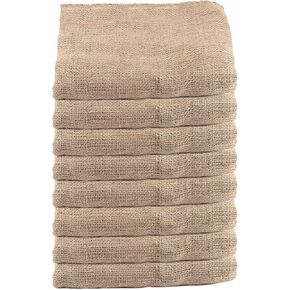 ZOENHOU 8 Packs 40 x 24 Inch Large Burlap Bags, Potato Sack Burlap Sacks for Gardening, School Racing Game, Adults, and Family Games