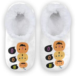 Christmas Boys Girls House Slippers Winter Kids toddler Home Shoes Winter Indoor shoes XS-S