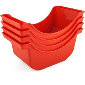 4 قطع من وعاء تصريف الزيت للعجلات، شاحنة بلاستيكية ووعاء عجلة مقطورة، وعاء تنقيط زيت قابل لإعادة الاستخدام للعجلات in Kuwait