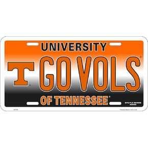 Hangtime - University of Tennessee - Tennessee Volunteers - GO Vols 6x12 inch Tennessee Novelty License Plate