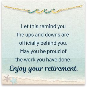 STORYJEWELLERY Retirement Gift for Woman, Retirement Bracelet, Cool Retirement Gifts for Women, Gifts for Retirement, Teacher Retirement Gifts for Women, Happy Retirement, Nurse Retirement Gifts