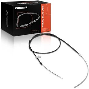 A-Premium Rear Passenger Side Parking Brake Cable Assembly Compatible with Chevrolet & GMC Models: Silverado 1500, Sierra 1500, 2009 2010 2011 2012 2013 - Replace# 20848619