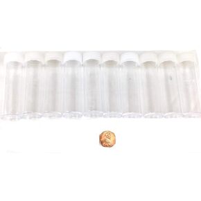 BCW Coin Tubes for US Pennies - 10ct | Holds Lincoln Penny | Durable Plastic Tube Coin Holders | Coin Collecting Supplies | Penny Coin Tubes