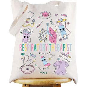 WZMPA Respiratory Therapist Shoulder Bag RT Graduation Gifts Respiratory Technician Shoulder Bag Respiratory Therapist Merch
