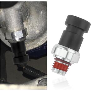 Car Engine Oil Pressure Sensor,OEM#D1843A 12570964 Oil Pressure Switch Compatible with Chevy GMC Cadillac Buick Saturn,Ideal Car Accessories Oil Pressure Sending Unit Replacment