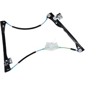 X AUTOHAUX Front Right Window Regulator 1J4837462D for VW Golf MK4 Hatchback 1997-2005