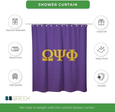 البائع الرسمي Bad Bananas BBGreek Omega Psi Phi - ستارة الحمام - الدرع الكلاسيكي - أدوات الأخوة in Kuwait