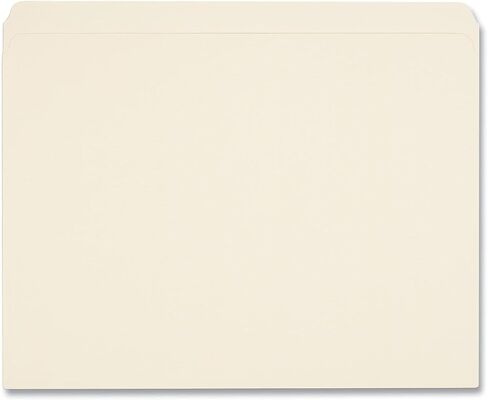 Universal UNV12110EE Straight Top Tab File Folders - Letter Size, Manila (100/Box) in Saudi Arabia