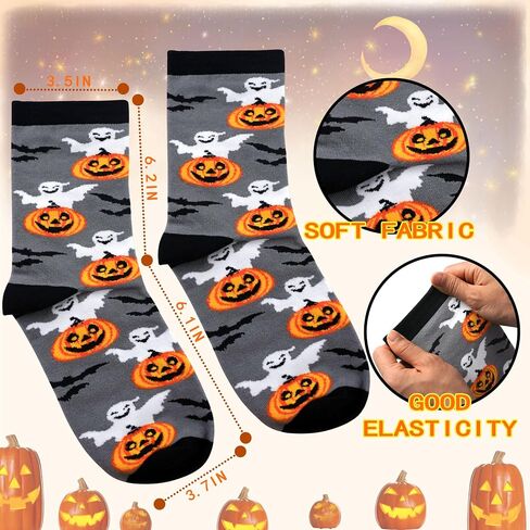 Roszwtit Holiday Crew Socks Seasonal Holiday Medium Stockings Soft Warm Knitted Sock Gifts for Men and Women in Kuwait