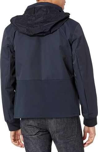Armani Exchange Men's Cotton Nylon Zip Up Blouson Jacket in Saudi Arabia