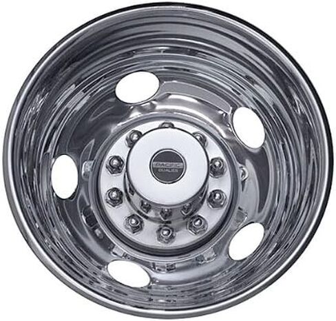 Pacific Dualies 32-1608 Polished 16 Inch 10 Lug Stainless Steel Wheel Stimulator Kit for 1988-1998 Ford F450 Super Duty Truck in Saudi Arabia