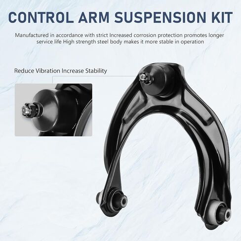 2Pcs Front Left Right Upper Control Arm and Ball Joint Assembly Fit for Honda Accord 2008-2012 Acura TL TSX 2009-2014 Replace K620614 K620615 in Kuwait