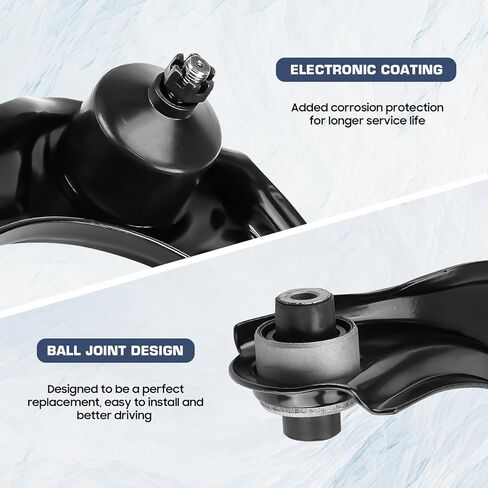2Pcs Front Left Right Upper Control Arm and Ball Joint Assembly Fit for Honda Accord 2008-2012 Acura TL TSX 2009-2014 Replace K620614 K620615 in Kuwait