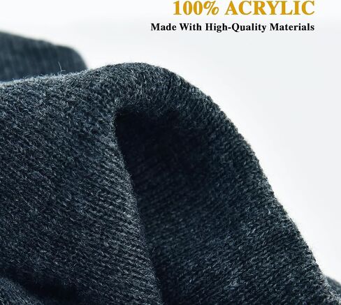 SOMALER Beanie for Women Men Unisex Cuffed Knit Beanie Winter Hats for Womens Mens Beanies Skull Cap in Saudi Arabia
