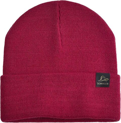 SOMALER Beanie for Women Men Unisex Cuffed Knit Beanie Winter Hats for Womens Mens Beanies Skull Cap in Saudi Arabia