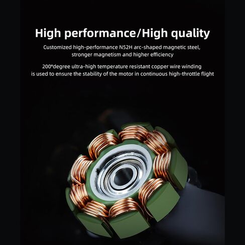 HGLRC Spectre 1202.5 11000KV 1-2S محرك بدون فرشاة لسباق FPV Micro Whoop مسواك بدون طيار (1 قطعة) in Kuwait