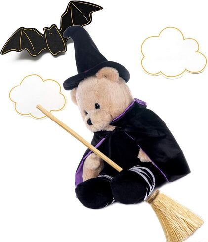 My OLi Halloween Stuffed Animal Plush Toys Plush Bat Pumpkin Plush Cat Halloween Ornaments Gift for Kids Boys Girls in Saudi Arabia