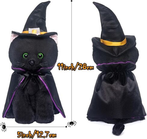 My OLi Halloween Stuffed Animal Plush Toys Plush Bat Pumpkin Plush Cat Halloween Ornaments Gift for Kids Boys Girls in Saudi Arabia
