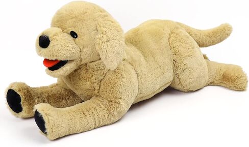 LotFancy Dog Stuffed Animals Plush, 21" Soft Cuddly Golden Retriever Plush Toys, Large Stuffed Dog, Puppy Dog Stuffed Animals, Mother's Day, Birthday, Easter Gift, for Kids, Pets, Girls in Saudi Arabia