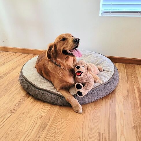 LotFancy Dog Stuffed Animals Plush, 21" Soft Cuddly Golden Retriever Plush Toys, Large Stuffed Dog, Puppy Dog Stuffed Animals, Mother's Day, Birthday, Easter Gift, for Kids, Pets, Girls in Saudi Arabia