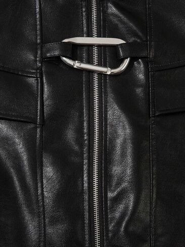 Aelfric Eden Womens Leather Jacket Faux Motorcycle Bomber Coats 2024 Fall Fashion Winter Outfits in Saudi Arabia