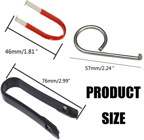 9PCS Car Wheel Hub Bolt Nut Cover Removal Tool Set, Lug Nut Cover, Universal Nut Caps Lug Puller & Bolt Cap Removal Tool Hook, Car Accessories for Most Vehicles, 3 Type in Saudi Arabia