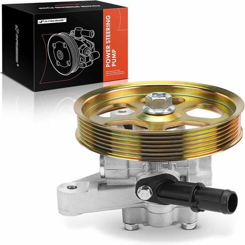 A-Premium Power Steering Pump, with Pulley, Compatible with Honda Accord 2008-2012, Accord Crosstour 2010-2011, Crosstour 2012, Pilot 2009-2011, V6 3.5L, Replace # 56110R70A11, 56110R70A12 in Saudi Arabia