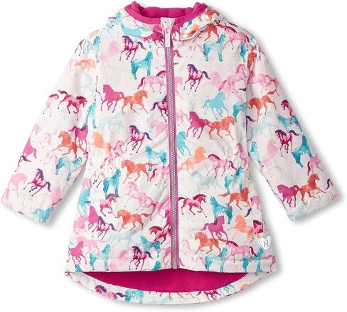 Hatley Girls' Photo Horse Field Jacket (Toddler/Little Big Kid) in Saudi Arabia