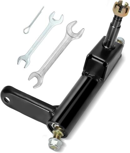 Right Steering Knuckle Spindle Compatible with Coleman KT196 Go Kart CK196-T 196cc 6.5HP Gas Powered 4 Wheeler Quad Racing DIY Cart Go Kart Suspension Parts Strut Spindle Ball Joint Assembly in Saudi Arabia