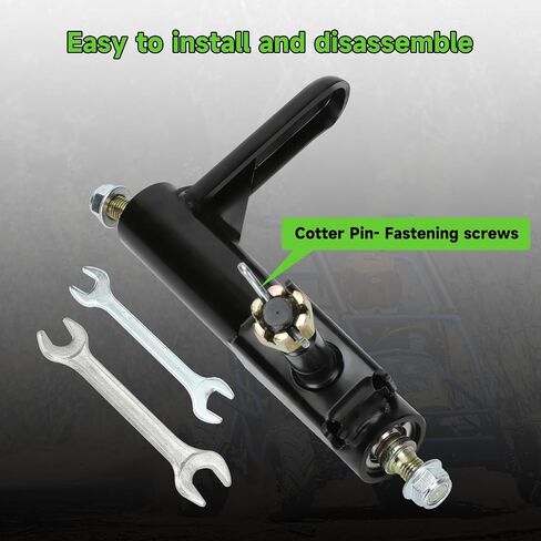 Right Steering Knuckle Spindle Compatible with Coleman KT196 Go Kart CK196-T 196cc 6.5HP Gas Powered 4 Wheeler Quad Racing DIY Cart Go Kart Suspension Parts Strut Spindle Ball Joint Assembly in Saudi Arabia