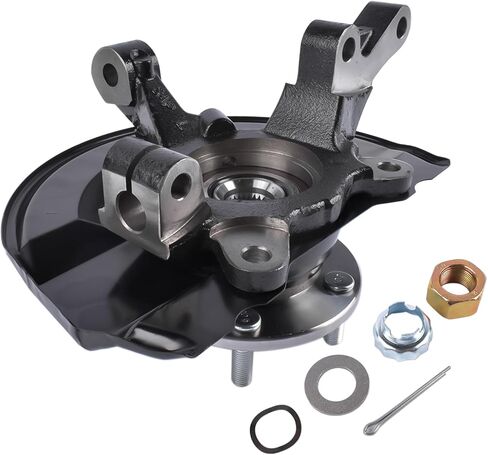 698-411 Front Left Steering Knuckle & Wheel Hub Bearing Assembly Replacement for 2007-2017 Jeep Compass Patriot Dodge Caliber 68088499AA in Saudi Arabia