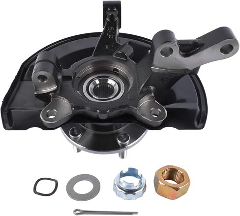 698-411 Front Left Steering Knuckle & Wheel Hub Bearing Assembly Replacement for 2007-2017 Jeep Compass Patriot Dodge Caliber 68088499AA in Saudi Arabia