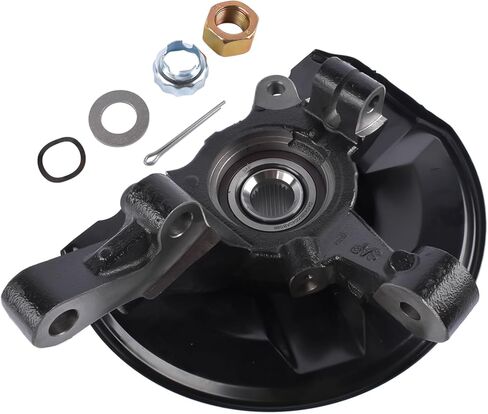 698-411 Front Left Steering Knuckle & Wheel Hub Bearing Assembly Replacement for 2007-2017 Jeep Compass Patriot Dodge Caliber 68088499AA in Saudi Arabia