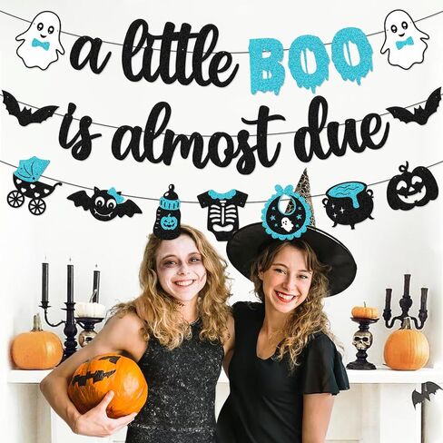 لافتة استحمام الطفل الصغيرة على شكل بوو تقريبًا لافتة للهالوين لافتة استحمام الطفل الهالوين تكشف عن الجنس ديكورات الحفلات، خفافيش الهالوين، مستلزمات حفلات استحمام الطفل in Kuwait