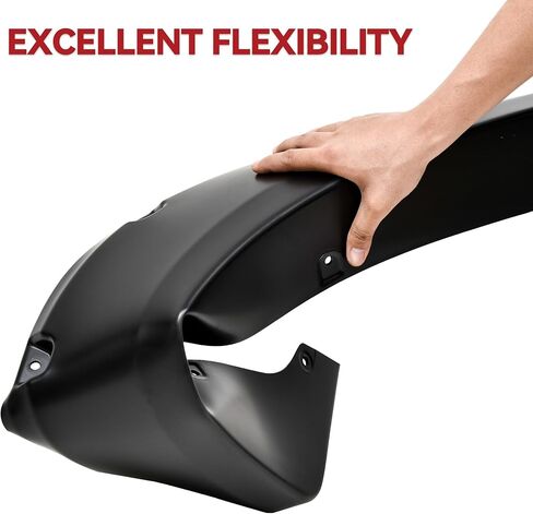 YITAMOTOR Fender Flares, Compatible with 2019-2023 Ram 1500 Double & Crew Cab(Excludes Rebel), Pickup Front Rear Wheels Smooth Pocket-Rivet Wheel 4PCS in Kuwait