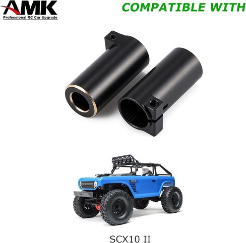 قفل المحور الخلفي SCX10 II من النحاس بقفل المحور الخلفي 52 جم أثقال موازنة لـ 1/10 RC الزاحف AR44 المحوري SCX10 ترقيات in Saudi Arabia