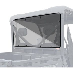 StarknightMT Uforce 600 Rear Windshield- UTV Back Window Compatible With 2021+ CFMOTO UForce 600 Back Windshield Polycarbonate Clear Windscreen 250 Time Stronger Than Glass