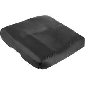 Car Center Console Lid Armrest Seat Box Cover Protector Replacement Microfiber Leather for Nissan Titan 2004-2014 Armrest Lid Not Included Black Durable Material