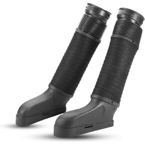 Pair of Air Cleaner Intake Inlet Duct Hose Compatible with Mercedes-Benz C300 2008-2012 For C350 2008-2011 For E350 2010-2011 2720903682 2720903582